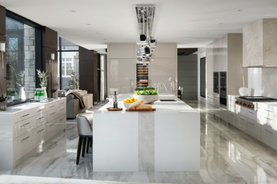 Custom kitchen in luxury home